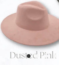 Load image into Gallery viewer, Custom Wide Brim Fedora with floral design