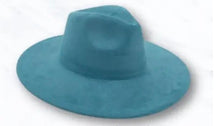 Load image into Gallery viewer, Custom Wide Brim Fedora with floral design
